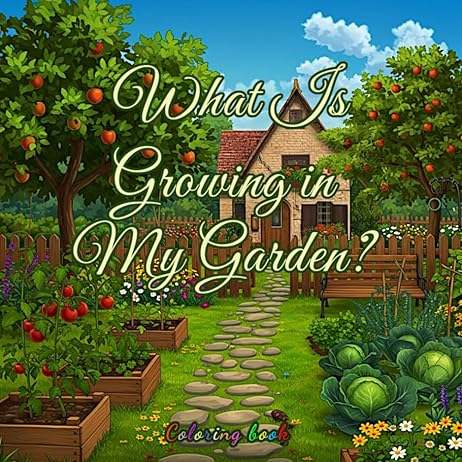 What is Blooming in My Garden – A Relaxing Journey Through Garden's Blossoms, cover